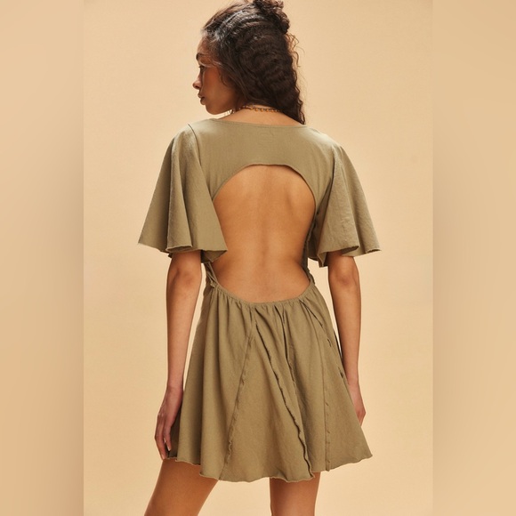 NWT Free People Angelique Mini Dress - Picture 3 of 4